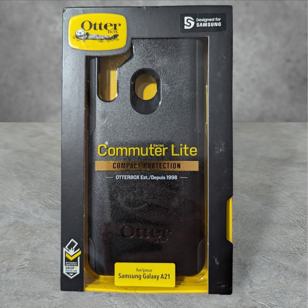 OtterBox Commuter Lite Series Case for Samsung Galaxy A21 Only - Black W4